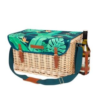 NEW Sunnylife Paradise Found Luxe Picnic Basket